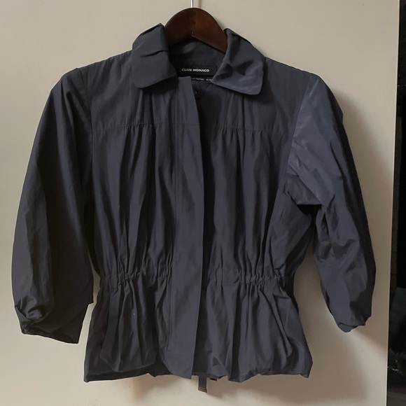 CLUB MONACO Cropped Jacket - Size Medium - Picture 5 of 8